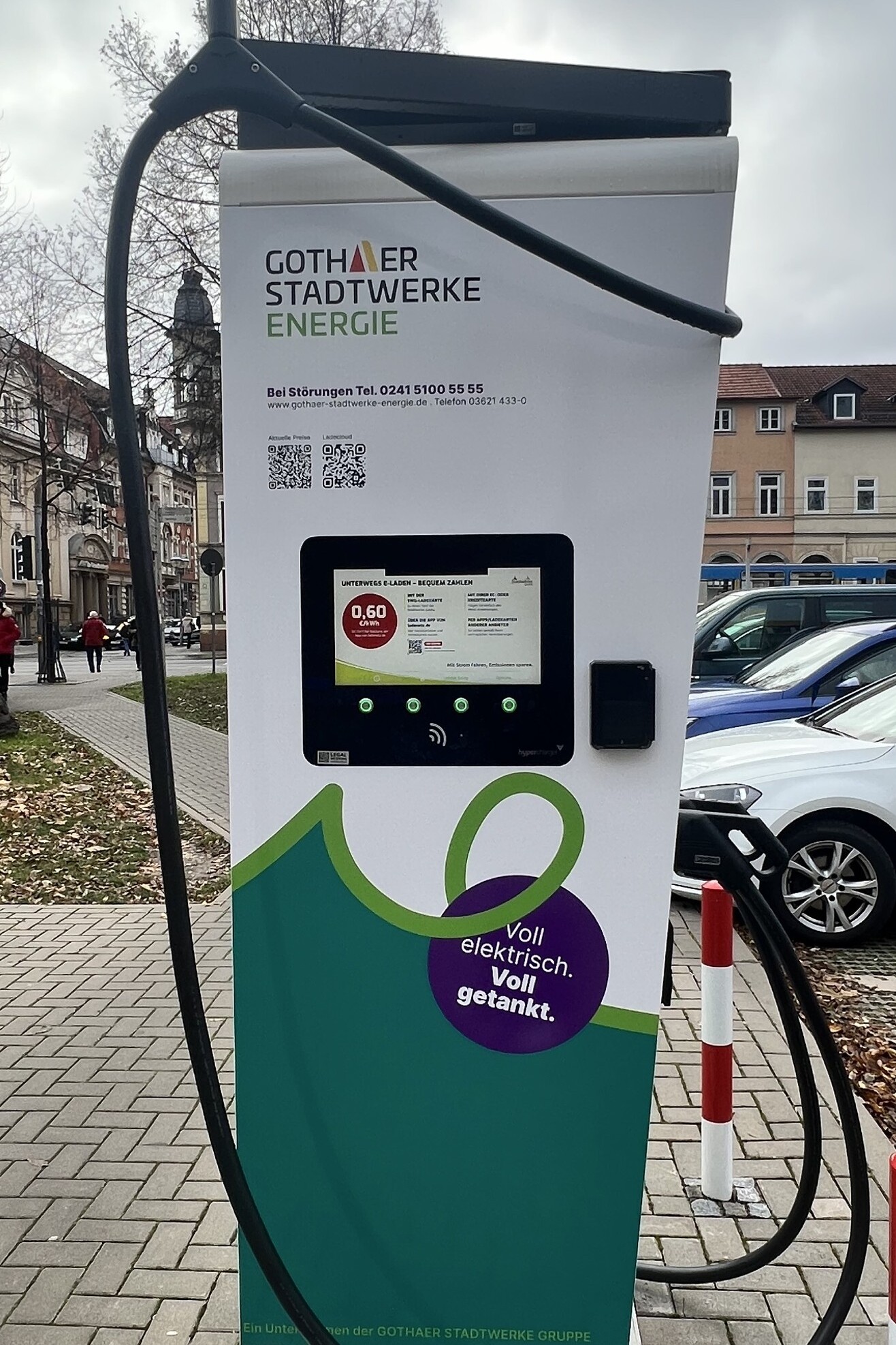 mit der Gothaer Stadtwerke ENERGIE-Ladekarte geht das E-Laden ganz leicht.